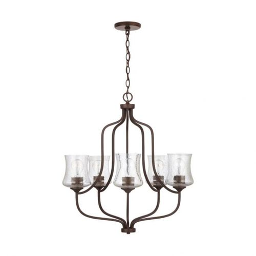 Capital Lighting 439251BZ499 Reeves Mid Sized Chandelier - Bronze