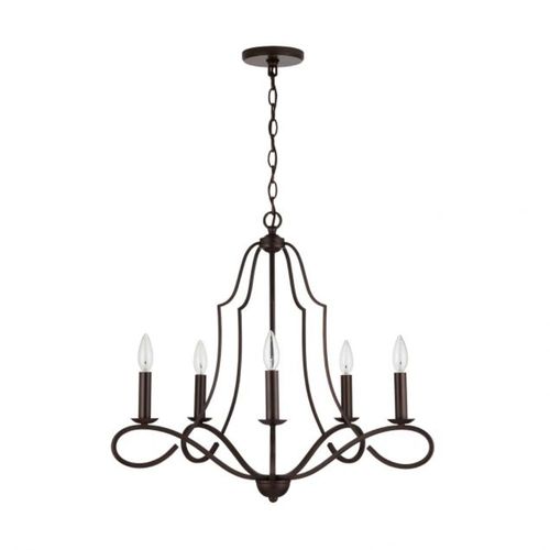 Capital Lighting 439551BZ Cameron Mid Sized Chandelier - Bronze