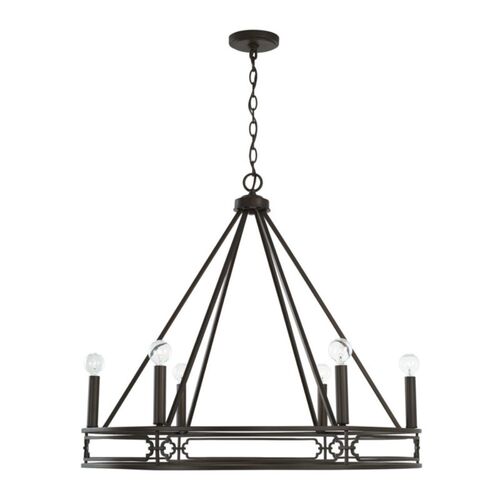 Capital Lighting 443461OB Merrick Mid Sized Chandelier - Old Bronze