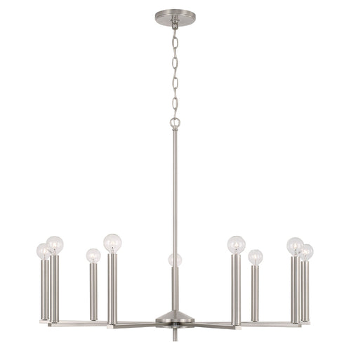 Capital Lighting 448691BN Portman Mid Sized Chandelier - Brushed Nickel