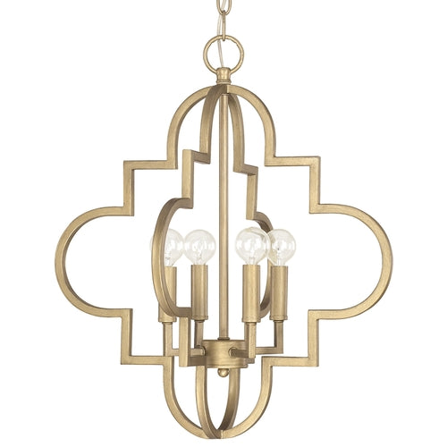 Capital Lighting 4541BG Ellis Entrance / Foyer Pendant - Brushed Gold