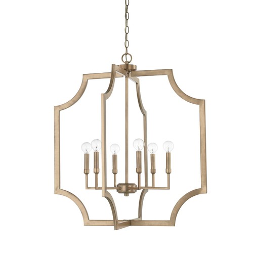 Capital Lighting 526161AD Entrance / Foyer Pendant - Aged Brass