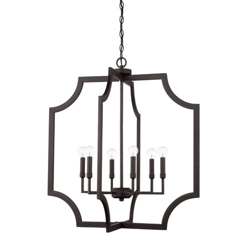 Capital Lighting 526161BI Entrance / Foyer Pendant - Black Iron