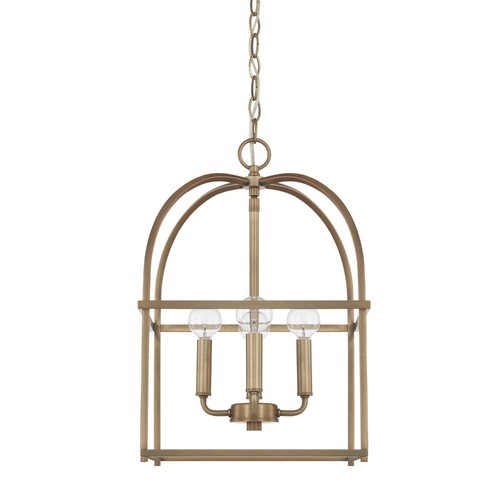 Capital Lighting 527542AD Entrance / Foyer Pendant - Aged Brass