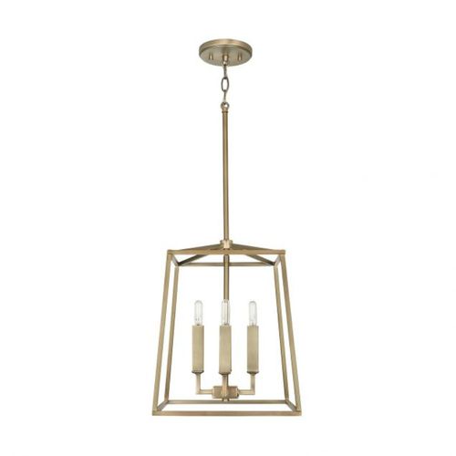 Capital Lighting 537641AD Thea Entrance / Foyer Pendant - Aged Brass