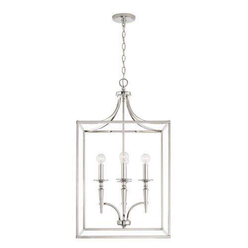 Capital Lighting 542641PN Abbie Entrance / Foyer Pendant - Polished Nickel