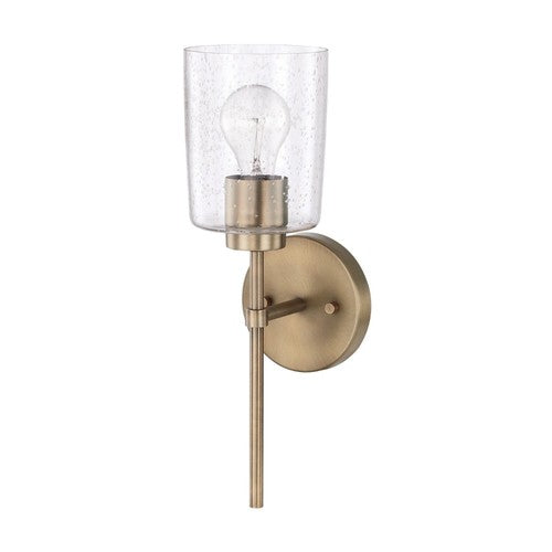 Capital Lighting 628511AD449 Greyson 1 Bulb Wall Sconce - Aged Brass