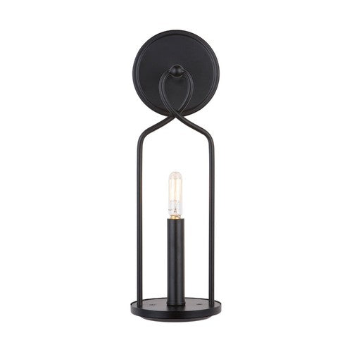 Capital Lighting 631611MB Sonnet 1 Bulb Wall Sconce - Matte Black