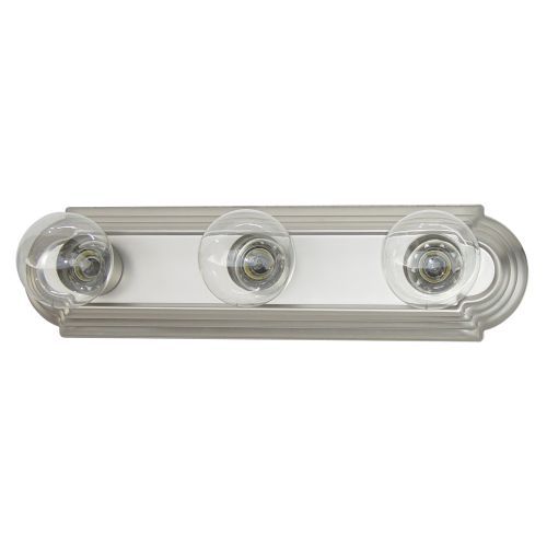 Capital Lighting 8103MN 3 Bulb Bathroom Light - Matte Nickel