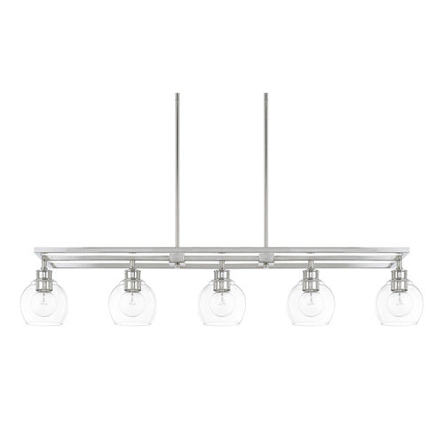 Capital Lighting 821151PN426 Mid-Century Linear Pendant - Polished Nickel