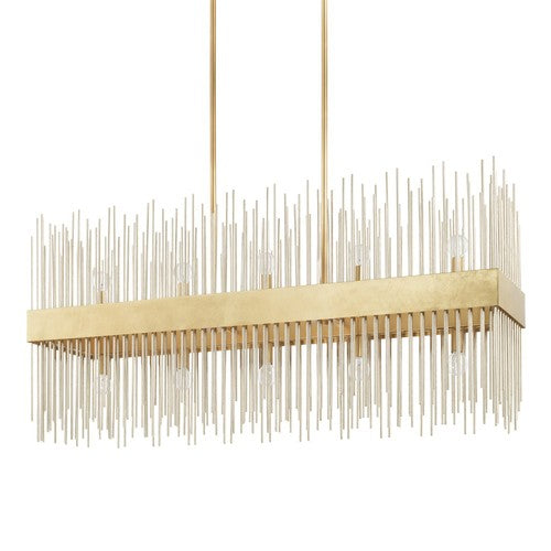 Capital Lighting 825401FI Lena Linear Pendant - Fire and Ice