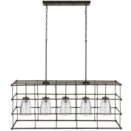 Capital Lighting 829751NG462 Linear Pendant - Nordic Grey