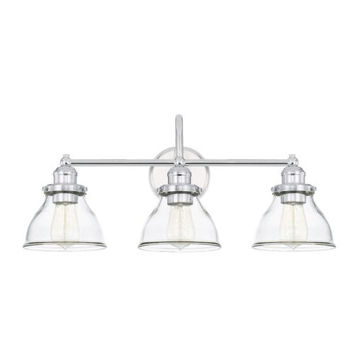 Capital Lighting 8303CH461 Baxter 3 Bulb Bathroom Light - Chrome