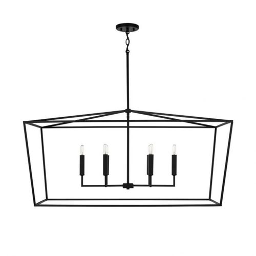 Capital Lighting 837661MB Thea Linear Pendant - Matte Black