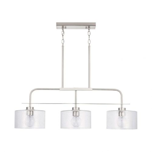 Capital Lighting 838435BN Independent Linear Pendant - Brushed Nickel