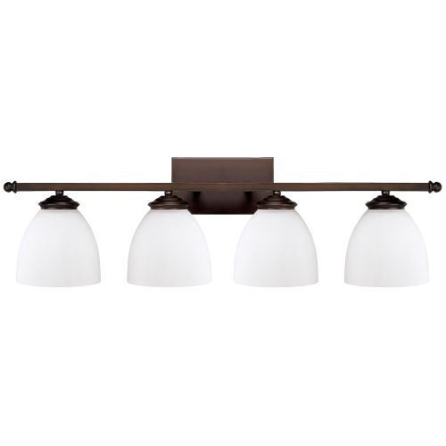 Capital Lighting 8404BB202 Chapman 4 or more Bulb Bathroom Light - Burnished Bronze
