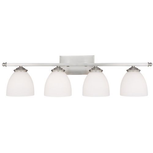Capital Lighting 8404MN202 Chapman 4 or more Bulb Bathroom Light - Matte Nickel