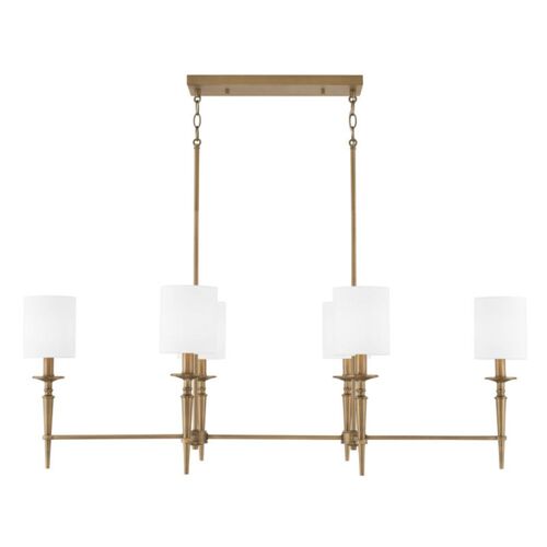 Capital Lighting 842661AD701 Abbie Linear Pendant - Aged Brass
