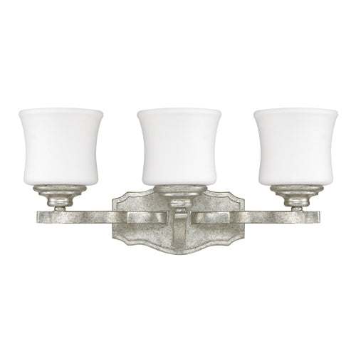 Capital Lighting 8553AS299 Blair 3 Bulb Bathroom Light - Antique Silver