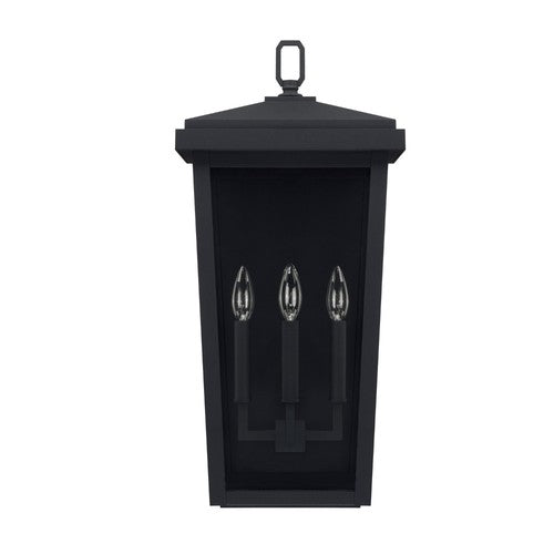 Capital Lighting 926232BK Donnelly Outdoor Entrance Wall Light - Black