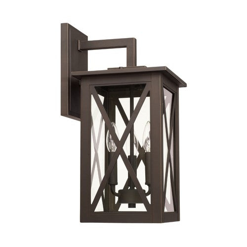 Capital Lighting 926631OZ Avondale Outdoor Entrance Wall Light - Oiled Bronze