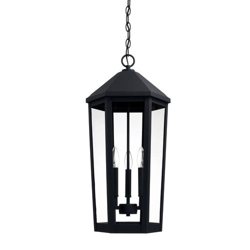 Capital Lighting 926933BK Ellsworth Outdoor Hanging Lantern - Black