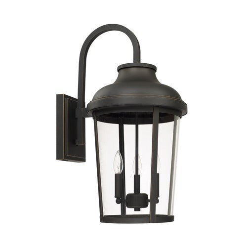 Capital Lighting 927032OZ Dunbar Outdoor Entrance Wall Light - Oiled Bronze