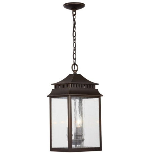 Capital Lighting 936933OZ Sutter Creek Outdoor Hanging Lantern - Oiled Bronze