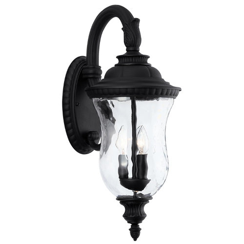 Capital Lighting 939831BK Ashford Outdoor Entrance Wall Light - Black