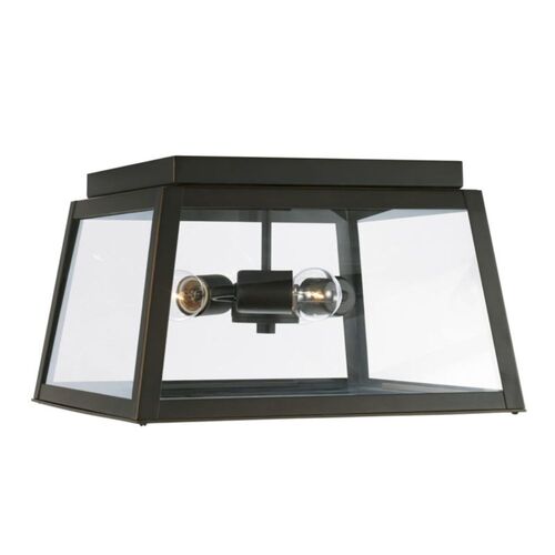 Capital Lighting 943736OZ Leighton Outdoor Ceiling Mounted Light - Oiled Bronze