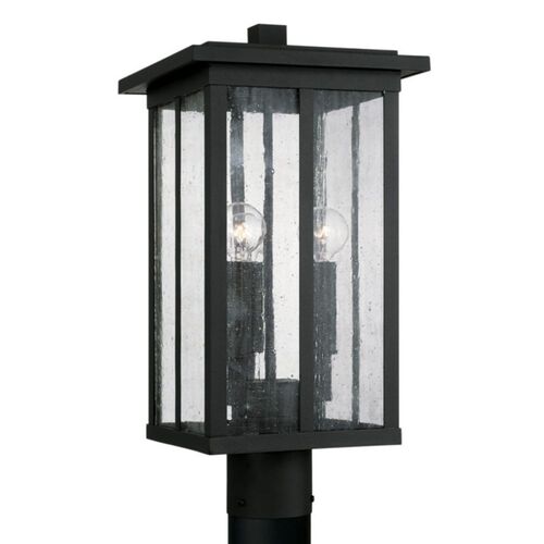 Capital Lighting 943835BK Barrett Post Light - Black