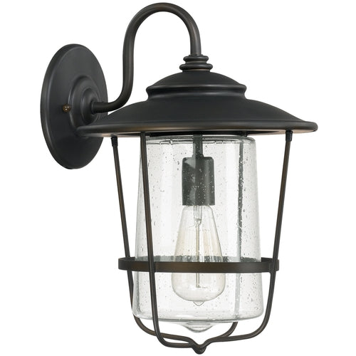 Capital Lighting 9602OB Creekside Outdoor Entrance Wall Light - Old Bronze