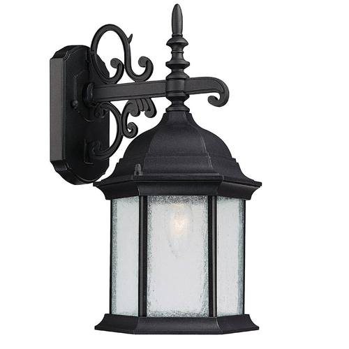 Capital Lighting 9833BK Main Street Outdoor Entrance Wall Light - Black