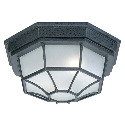 Capital Lighting 9800BK Outdoor Ceiling Mounted Light - Black