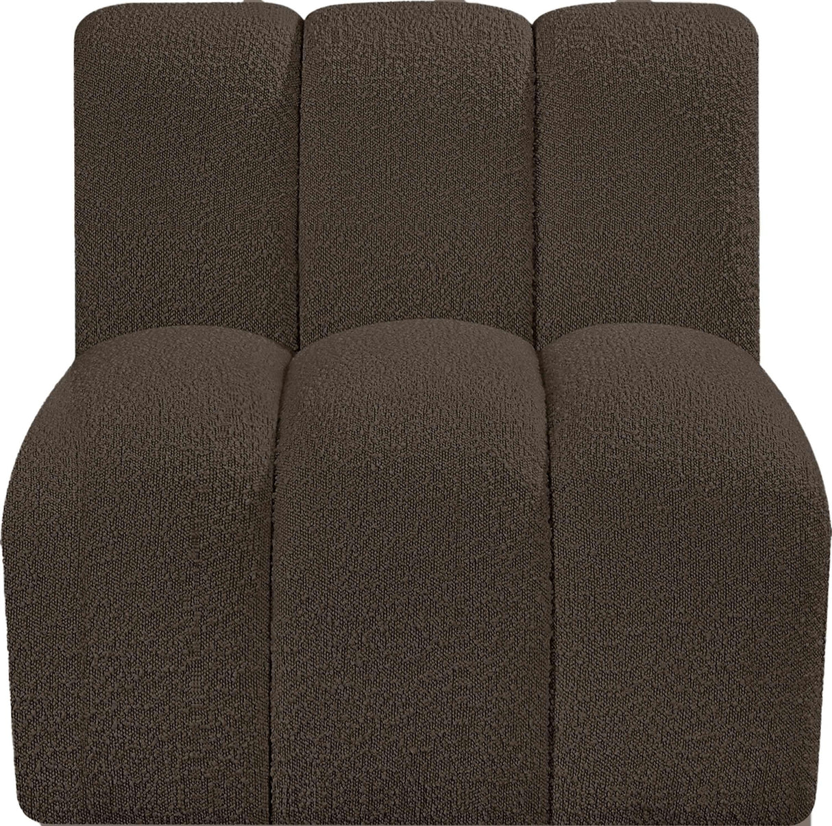 Arc - Boucle Fabric Straight Chair