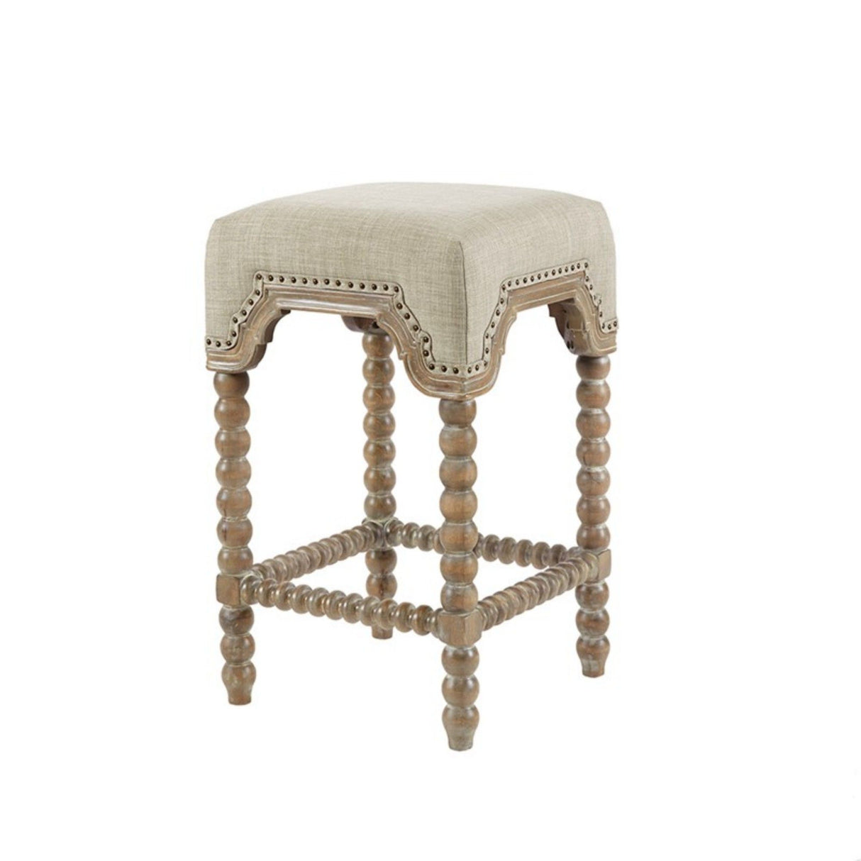 Christine - Counter Stool - Light Gray
