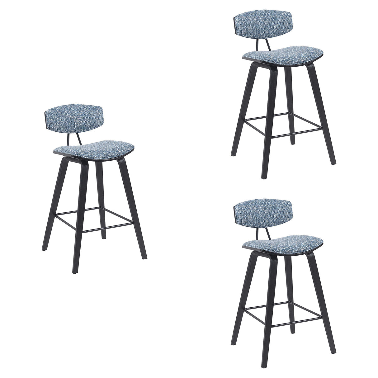 Fox - Mid-Century Modern Counter Stool