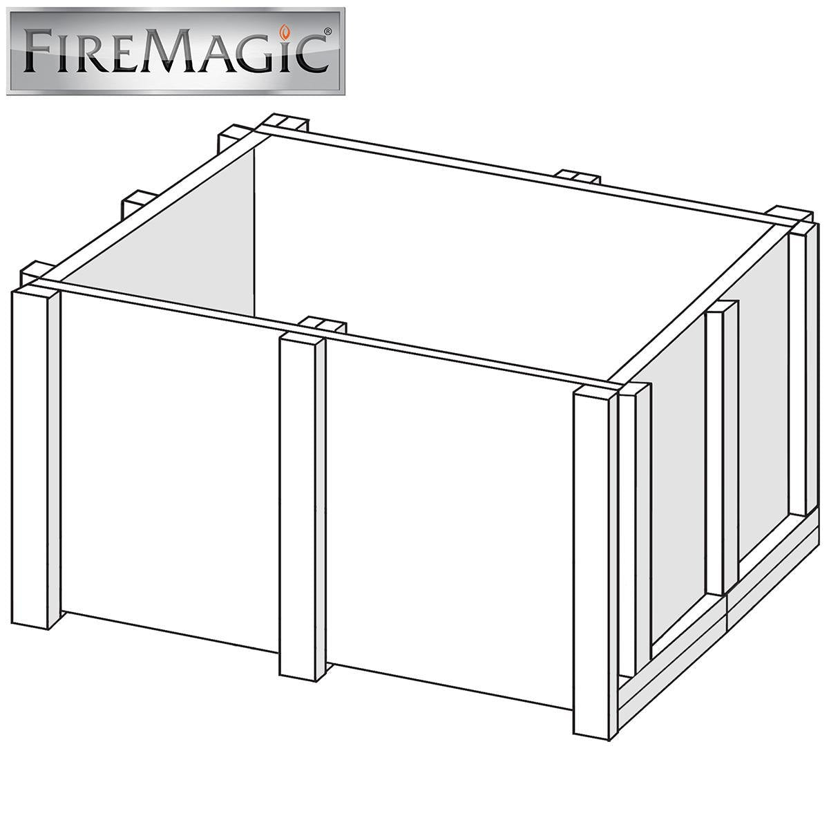 Fire Magic Insulating Liner Kit For Deluxe Classic Countertop Grills - 3200-50