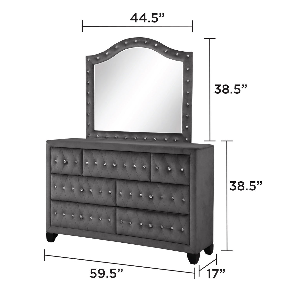 Sophia - 5 Piece Bedroom Set