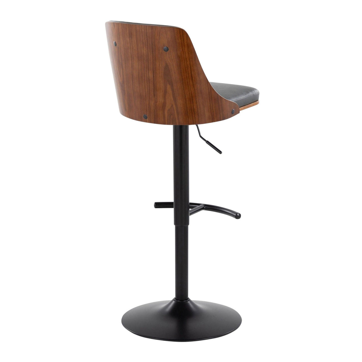 Gianna - Adjustable Barstool (Set of 2) - Black Base