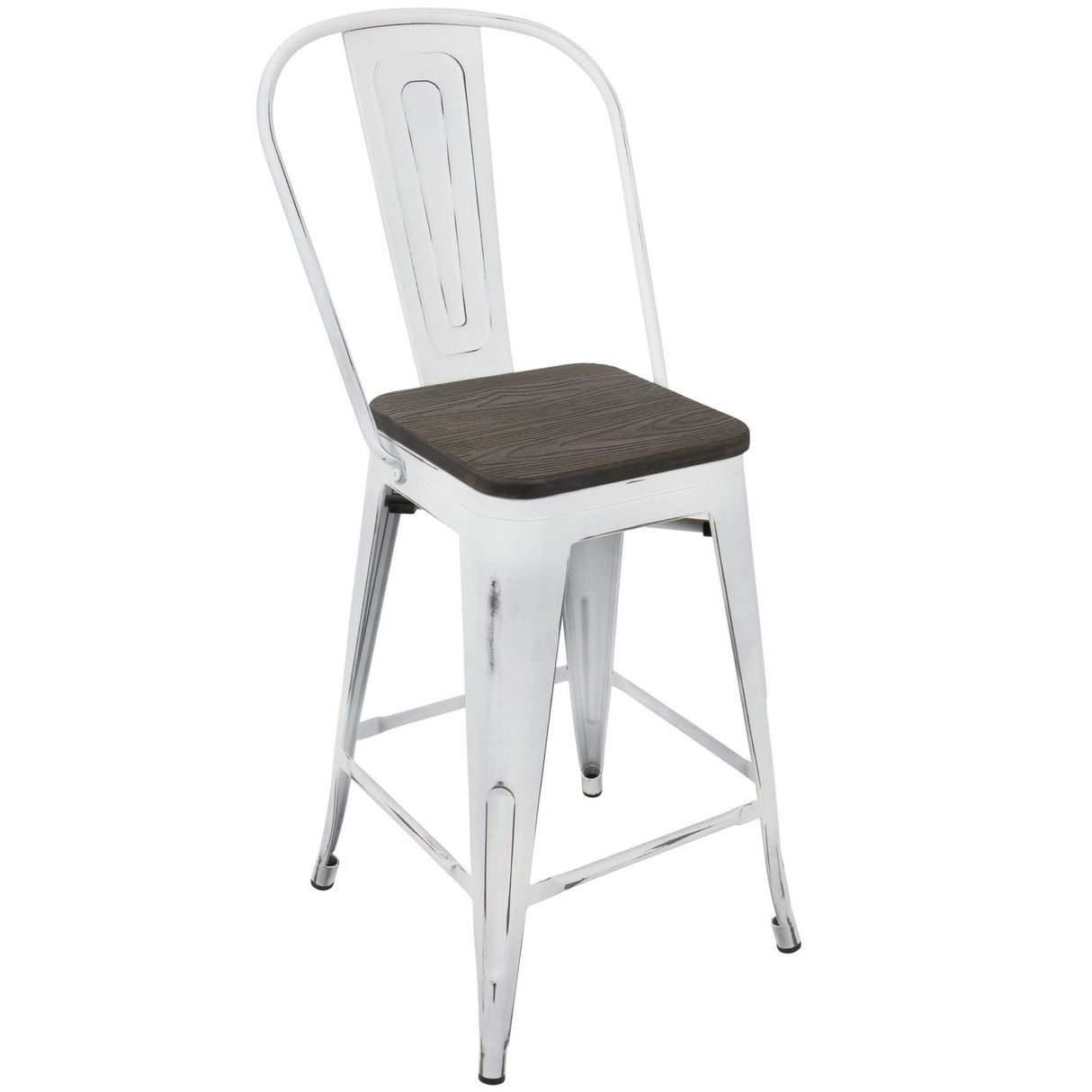 Oregon - High Back Counter Stool Set