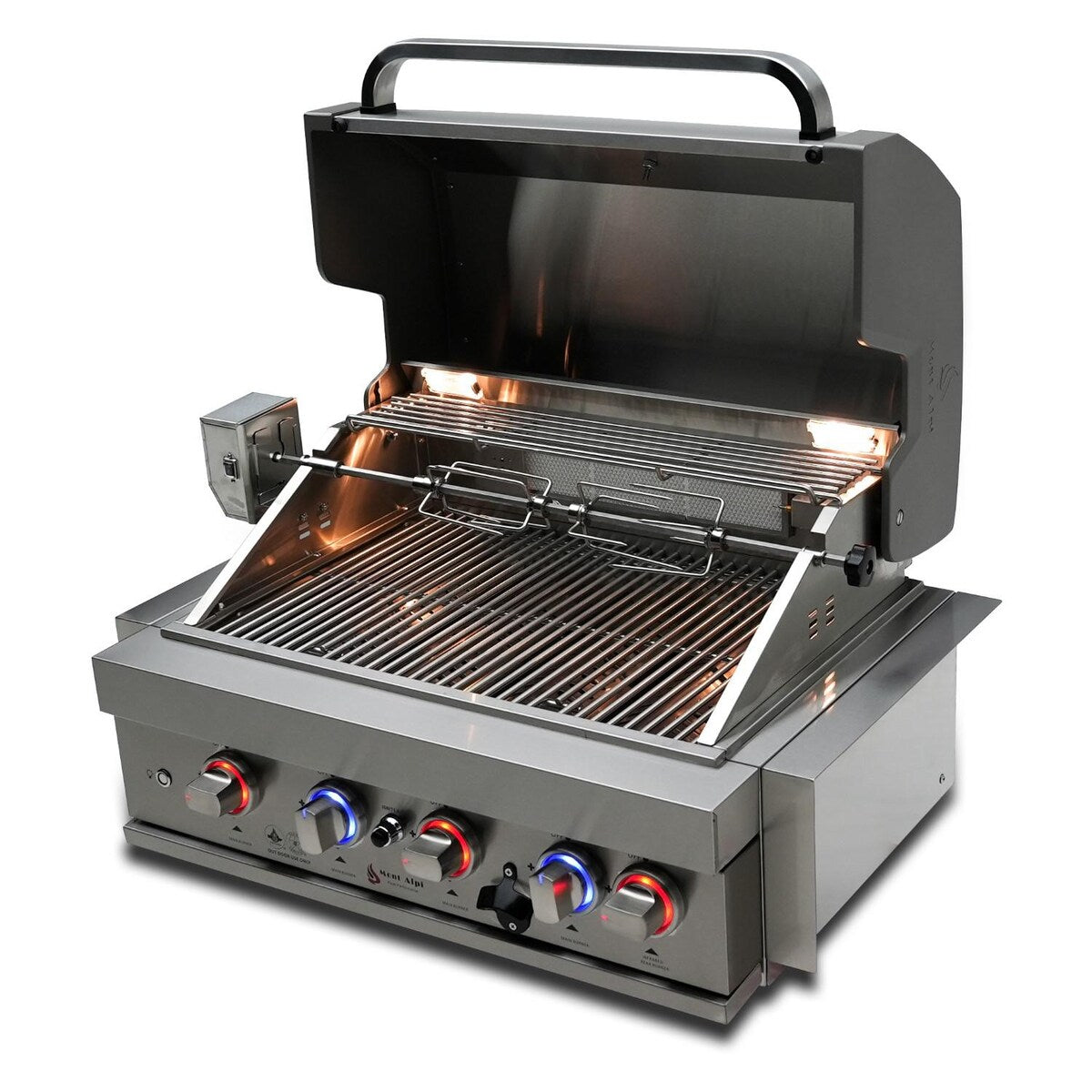 Mont Alpi 400 32-Inch Built-In Propane Gas Grill - MABi400