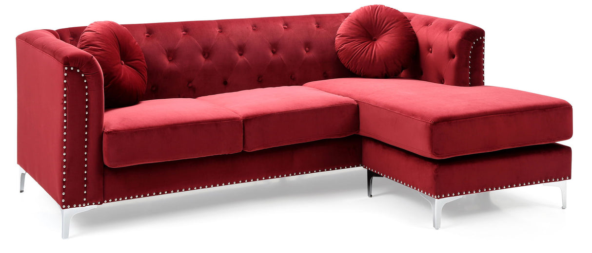 Pompano - Micro Suede Sofa Chaise