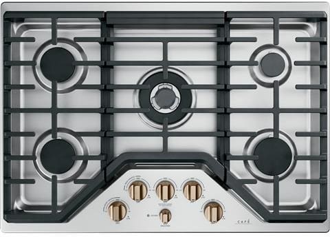 Café CGP95303MS2 30 inch gas cooktop front view