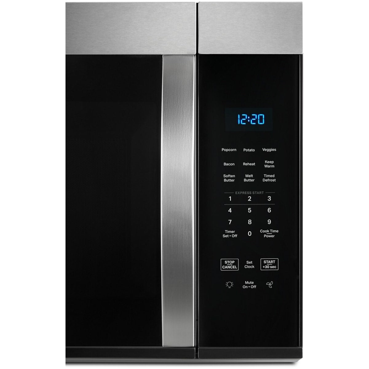 Whirlpool WMMS3130RS 30 in. 1.7 cu. ft. 1000W Over-the-Range Microwave with 300 CFM - Stainless Steel