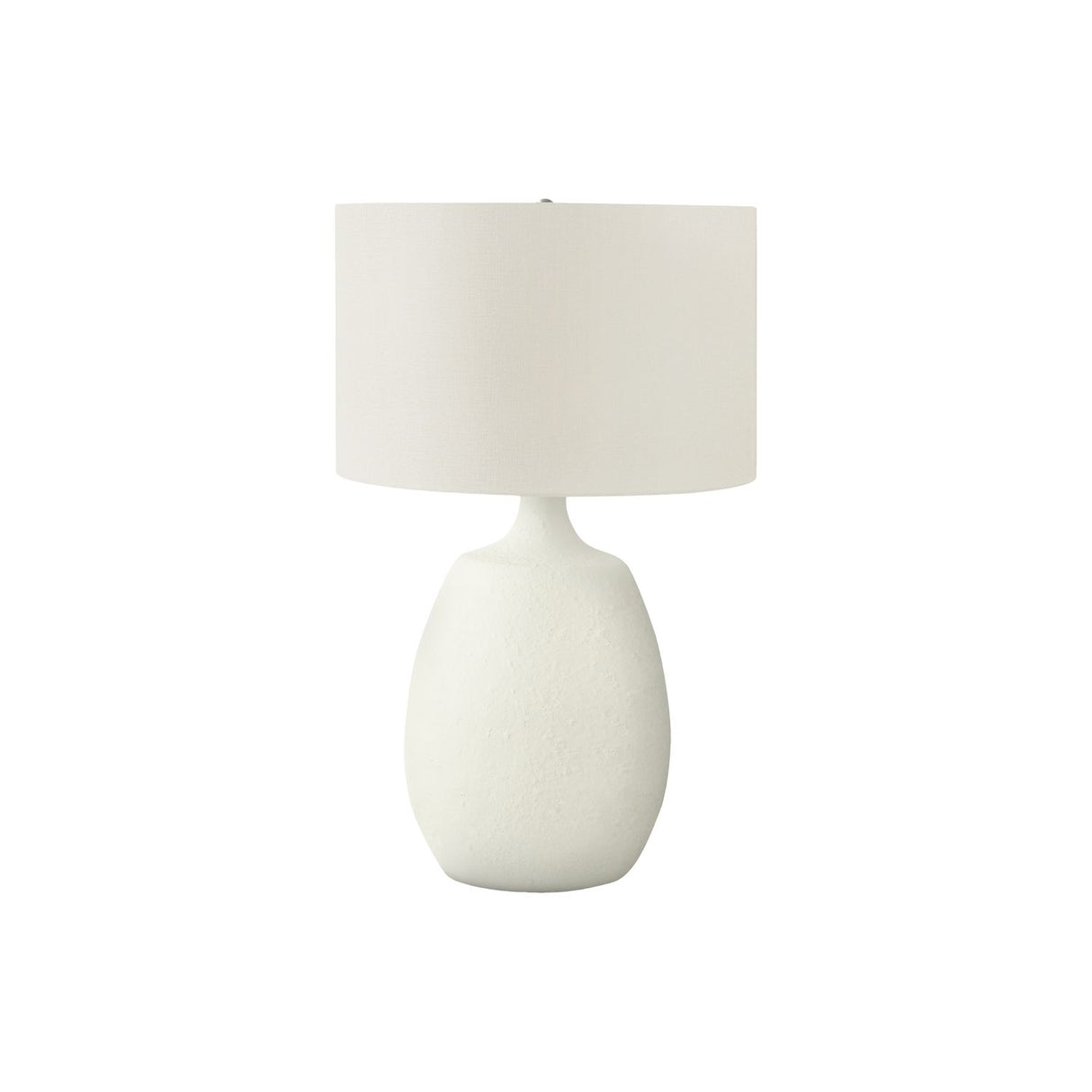 Lighting, Table Lamp, Resin, Contemporary - Cream