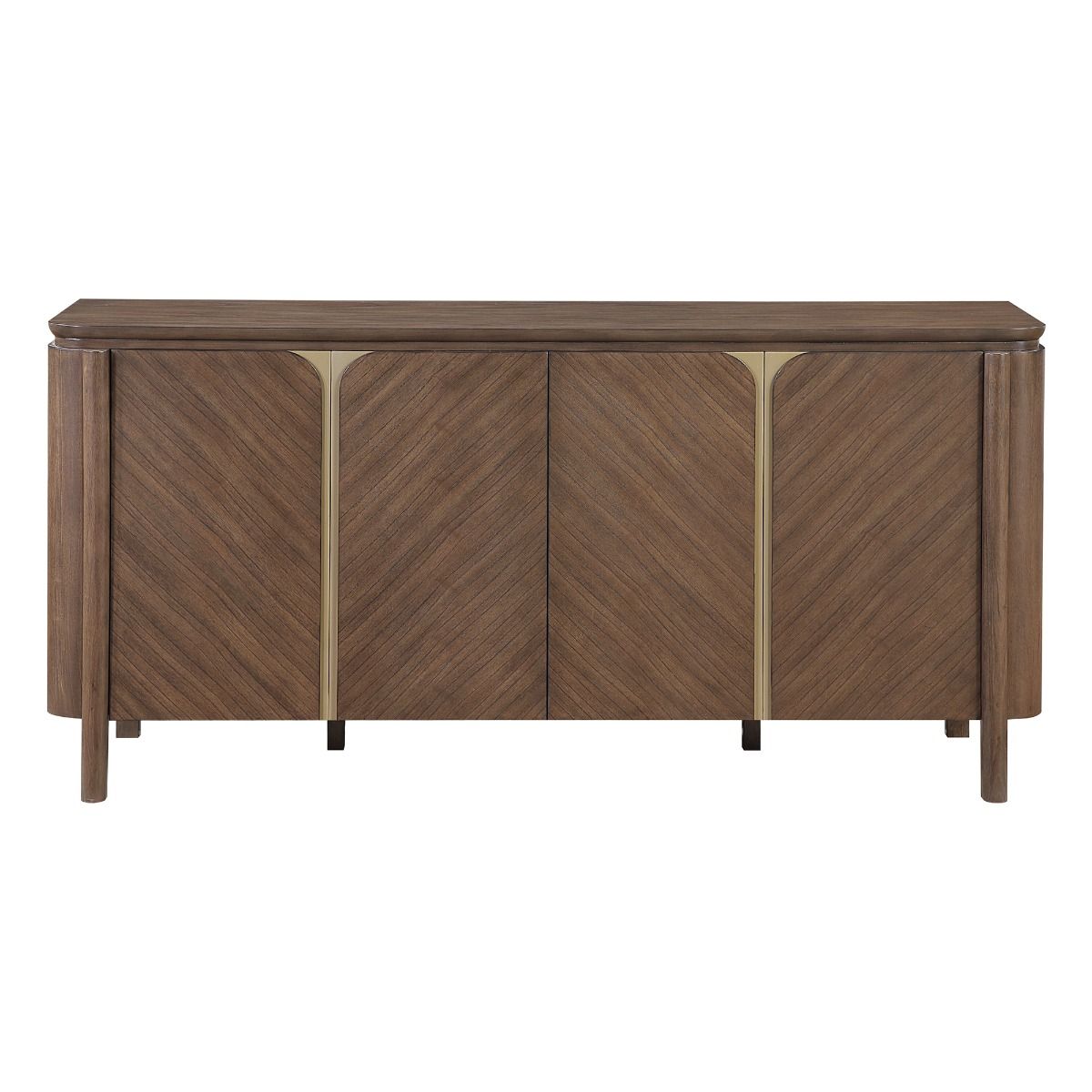 Ouida - Server - Brown & Gold