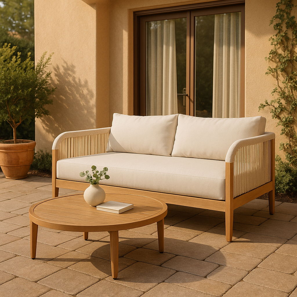 Maui - Water Resistant Outdoor Patio Loveseat