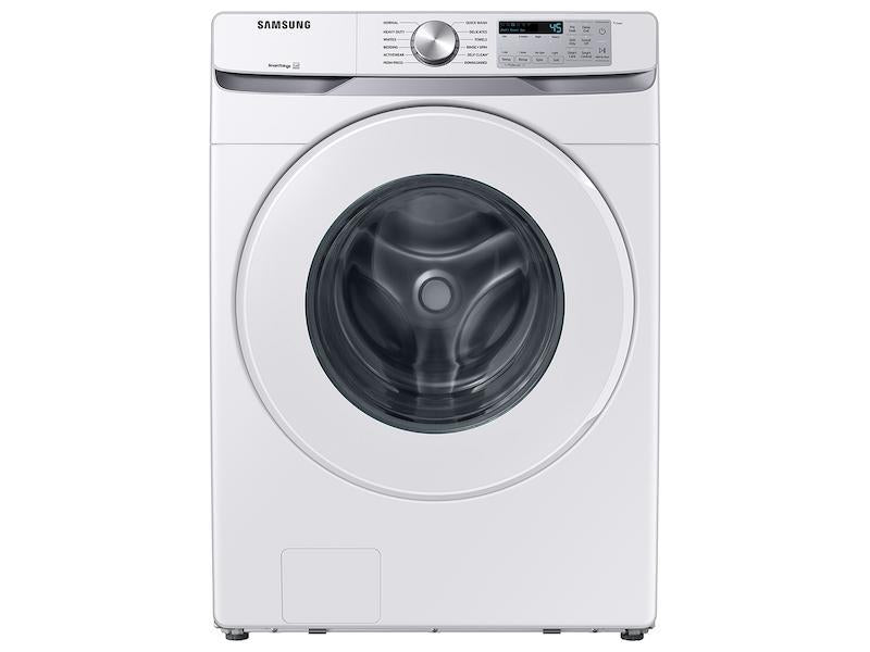 5.1 cu. ft. Extra-Large Capacity Smart Front Load Washer with Vibration Reduction Technology+ in White - (WF51CG8000AWA5)