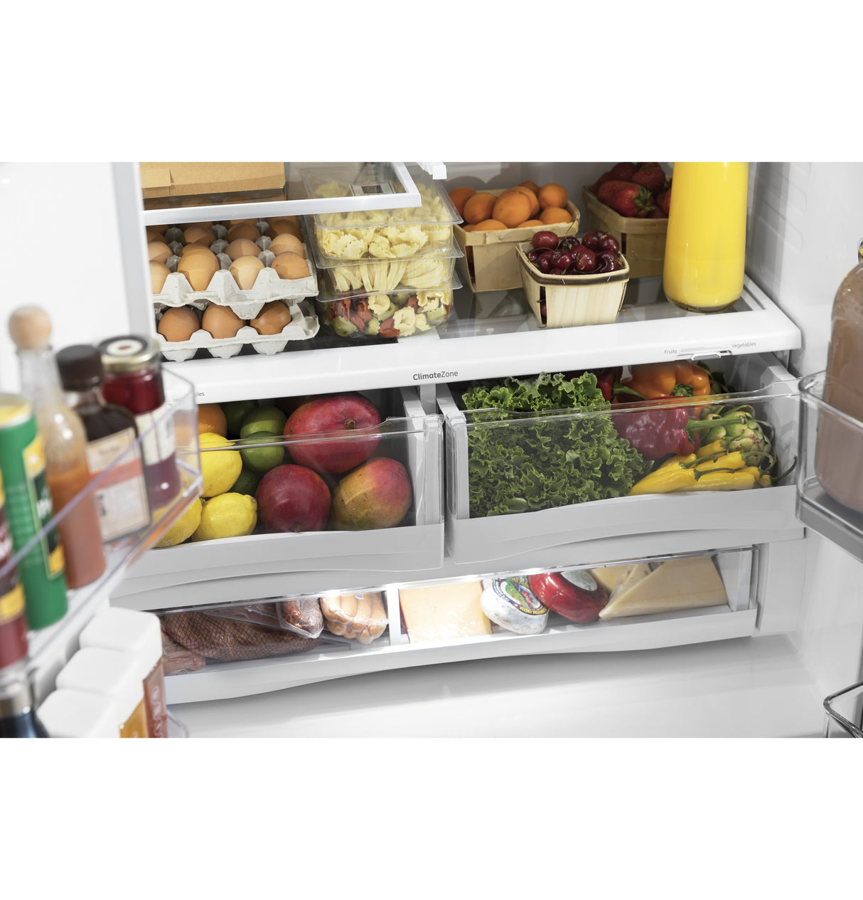 GE Profile(TM) Series ENERGY STAR(R) 27.7 Cu. Ft. French-Door Refrigerator with Hands-Free AutoFill - (PFE28KBLTS)